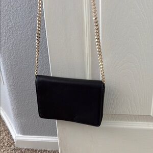 Elegant Black Chain Strap Bag